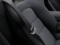 Front three-point seat belt, Black. Porsche 918 Spyder 2015>> - 95B857705C, 95B857705CHCP, 95B857705COR1, 95B857705COP2, 95B857705COA5, 95B857705COC7, 95B857705COB6, 95B857705C62S, 95B857705CM3C, 95B857705CM7U