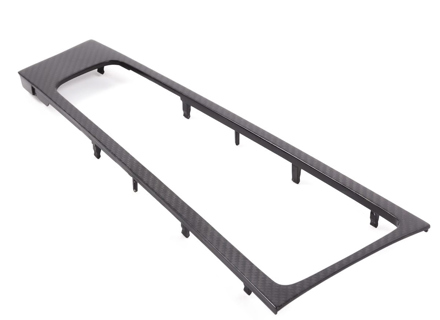 Cornice console centrale, fibra di carbonio. Porsche 991.1/991.2 - I124