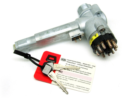 Ignition starter / steering lock. Porsche 911 / 964 / 944 - 91161390101, 91161390201, 91163190202, 91163190203