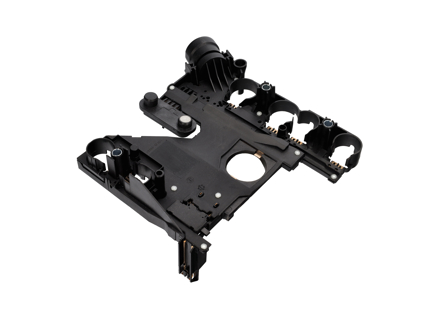 Abdeckplatte Tiptronic-Ventilkörper. Porsche 996 / 997.1 - 1402701161, 1402700861, 1402700561