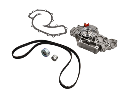 Kit cinghia e puleggia pompa acqua. Porsche 928 4.5LS 4.7L 1977-82 - 92810515700, 92810551212, 92810557100, 92810601522, 92810613406