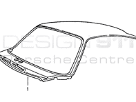 Roof Skin Outer Coupe. Porsche 993 1994-98 - 99350308706GRV, 99350308703, 99350308703GRV Roof Skin Outer Coupe. Porsche 993 1994-98 - 99350308706GRV, 99350308703, 99350308703GRV