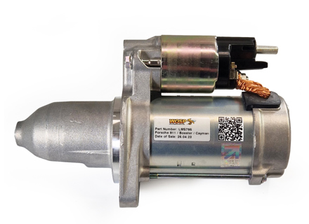 Starter motor (high torque, light weight). Porsche 981 / 991 - 9A160410900, 9A1604109X - LMS795