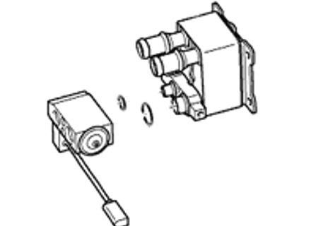 Evaporateur avec détendeur pour batterie hybride. Porsche Panamera 970 MKII - 97057348100, 351008511, 70817003, 8FR 351 008-511