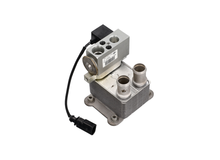 Verdamper met expansieventiel voor hybride batterij. Porsche Panamera 970 MKII - 97057348100, 351008511, 70817003, 8FR 351 008-511