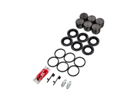 Kit de pistones y juntas para pinza de freno delantera de 36 mm para pinzas de freno de 6 pistones. Porsche Cayenne / Panamera / Macan / Taycan - 95535191520, 9A769847100 - 236968
