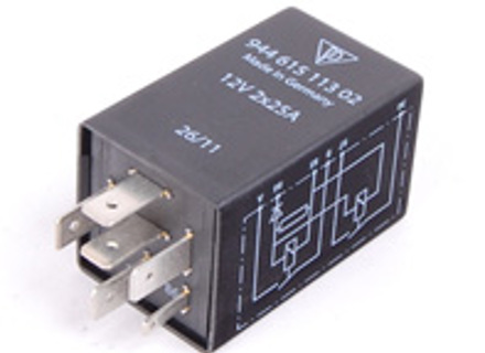 Air Conditioner Fan Relay. Porsche 924 / 924 S / 944 - 94461511303 - 94461511303, 94461511302, 94461511301, 477959143, 94461511300
