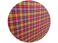 SOLM (62) wool tartan fabric, inspiration: Lotus Type 62 and Gold Leaf Livery