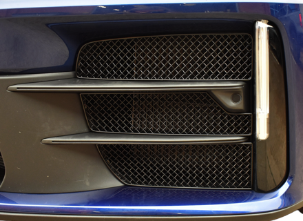 Front Bumper Stainless Steel Outer Grille Set ZunSport. Porsche Panamera 4 E-hybrid (2024 -) - ZPR104424, ZPR104424B - ZPR104424, ZPR104424B