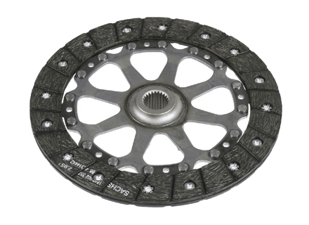 Disque de friction d'embrayage Porsche 987.1 Boxster / 987C.1 Cayman SACHS - 98711601320, 98711601321, 98711601322, 98711601323, 1864 000 411 - 1864 000 411