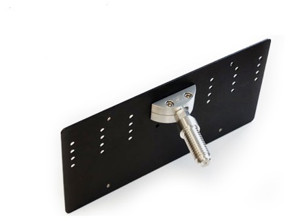 Rennline Tow Hook Receiver - Billet License Plate Mount. Porsche 996/986/997/987 - E1070.1080, E1070.1080LATE, E1E10701080LATE