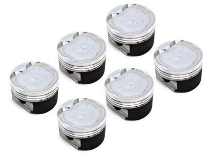 Wössner forged high compression piston kit. Porsche 986 Boxster 2.7L / 987 Boxster 2.7L / Cayman 2.7L - 98710307103, 99610307114, 99610303111, 99610303113, 99610307115 - K9569DA