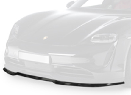 Front Cup spoiler lip with ABE for Porsche Taycan / Taycan 4S - CSL461