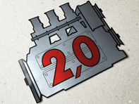 Rear Window 2.0L Engine Sticker for Porsche 911 - 91170110200 Rear Window 2.0L Engine Sticker for Porsche 911 - 91170110200
