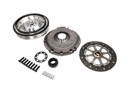 Lightweight aluminium flywheel with performance clutch for Porsche 996 / 997 - 106411-11, 881864999957, 883082999754, 99611608004/1