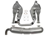 Sports exhaust set without catalytic converter 2 in 1 out. Porsche 911 3.2ltr 1984-89 - 93011104300, 93021102901 - 1620802610 Sports exhaust set without catalytic converter 2 in 1 out. Porsche 911 3.2ltr 1984-89 - 93011104300, 93021102901 - 1620802610