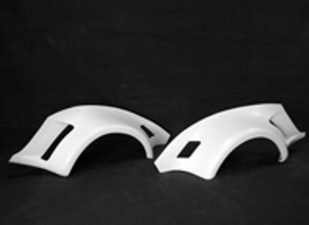 Rear fender flares 935 (1976) look. Porsche 911/930 1974-89 - TK 331, TK331