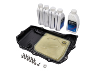 Transmissieoliecarter met afdichting en ZF-transmissievloeistof. Porsche 9YA Cayenne - PAB39800901, PAB398009, 00004321044