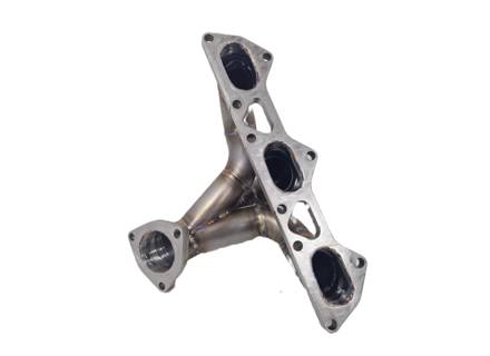 Exhaust manifold set stainless steel. Porsche 997.1 turbo / 997.1 GT2 - 99611110176, 99611110276 - 9M99611110176