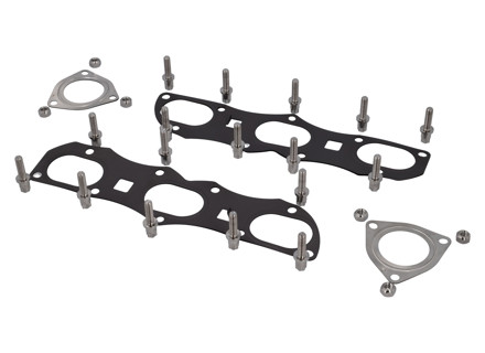 Exhaust manifold gasket, nut and bolt kit. Porsche 991 Turbo
