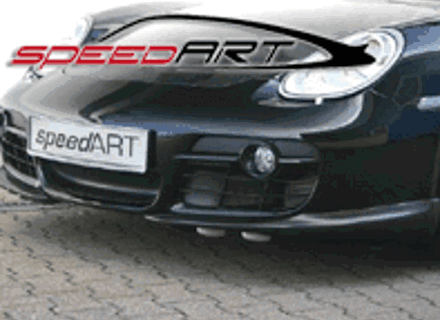 Frontstoßstange Kinn in Carbon Spoiler SpeedART SAR. Porsche 987C Cayman