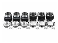 Kit pistone e cilindro maggiorato da 98 mm per motori da 3.0 a 3.2 litri, per Porsche 911 1976-83. - PCG503719A, PCG503819A - 10010303200
