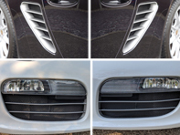 Front bumper radiator and side vent wire mesh kit Porsche 987.1 Boxster Front bumper radiator and side vent wire mesh kit Porsche 987.1 Boxster