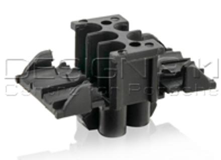 Kupplungsgehäuse, Außenspiegelverstellung. Porsche 924S / 944 / 968 / 911 / 964 - 92861254200