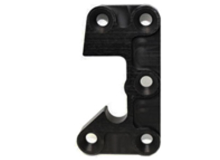 Door lock striker plate (5 hole). Porsche 356 / 356A - 64453170100 - RD-644.531.701.00
