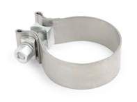 Exhaust Catalyst to silencer clamp Porsche 997 GT2 / 997.2 / 991.1 / 991.2 Turbo - 99711123080, 99711123081