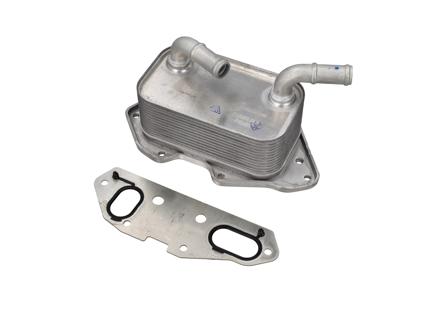 Refroidisseur d'huile moteur. Porsche 958 Cayenne hybride / 970 Panamera hybride - 95810727101, 95810727100 - CLC223000S, 7.09269.58.0