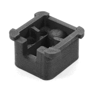 4 pin connector housing and cap for fuel level sender. Porsche 911 / 928 - 90161289101 4 pin connector housing and cap for fuel level sender. Porsche 911 / 928 - 90161289101