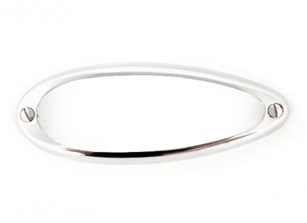 Teardrop tail light chrome trim frame. Porsche 356 A/B/C - 64463142301 - 1695351700