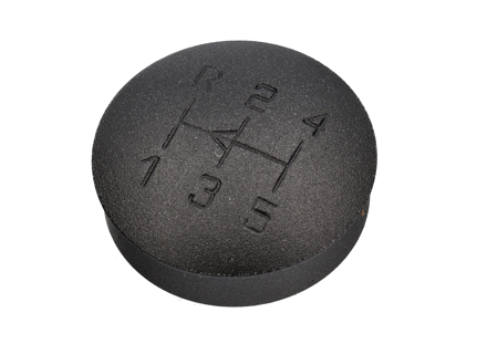 排挡杆旋钮嵌件，合金雕刻，黑色。保时捷 928 / 924 Turbo - 928424073031AJ - GI928