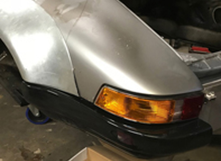 Rear fibre glass bumper (RSR wide look) Porsche 911 / 964 - 91150503110, 9115053210