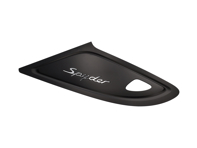 Achterste linker carrosseriebekleding "Spyder", matzwart. Porsche 981 Boxster Spyder / 982 Boxster Spyder 2016>> - 98151217103OK1, 98151217102OK1, 98151217101OK1, 98151217100OK1