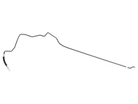 Power steering pressure line. Porsche 964 LHD - Left-hand drive - 96434744603, 96434744602 Power steering pressure line. Porsche 964 LHD - Left-hand drive - 96434744603, 96434744602