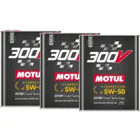 MOTUL 300V COMPETITION 5W-50 engine oil 6ltr - 110859