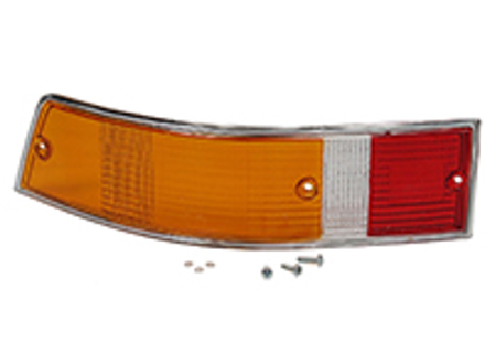 Indicator lens rear with Chrome rim. Porsche 911 - 91163192303, 91163192403