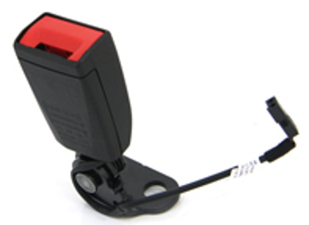 Fibbia della cintura di sicurezza posteriore. Porsche 95B Macan - 95B857753AYLZ, 95B857753A, 95B857754AYLZ, 95B857754A