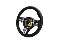 GT Sport Multi-Function Steering Wheel In Black Leather. Porsche 991.2 / 718 - 99104440030, 99104440031, 99104440032, 99104440033, 99104440030A34, 991044400