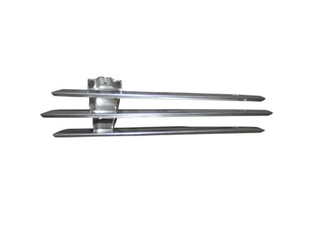 Fog light / low valance grille. Porsche 356B/356C - 64455904705, 64455904805, 1684550186, 1684550176 - 1684550176, 1684550186