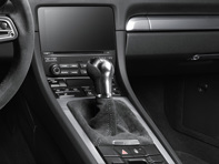 Gearshift lever in Black Alcantara. Porsche 718 Boxster / Cayman - 982711141BT2W0, 982711141N2W0 Gearshift lever in Black Alcantara. Porsche 718 Boxster / Cayman - 982711141BT2W0, 982711141N2W0