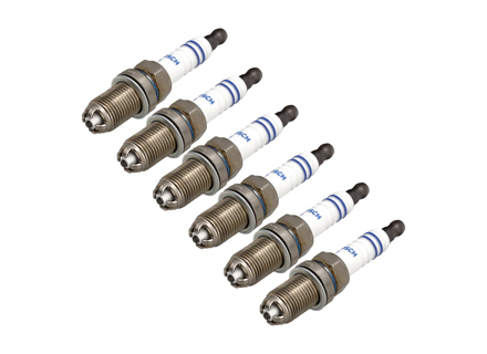 火花塞（6 件装）。保时捷 996 3.6L / Boxster 987 / Cayman 987C / 997 - 99917022390, 0242245559