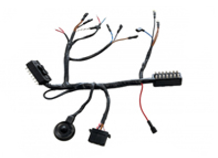 Mazo de cables del panel de fusibles trasero. Porsche 911 1970 - 91161200400, 91161200500