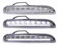 Feux de jour (DRL) LED pour Porsche Boxster 987 2005-08 - 98763108105, 98763108205, 98763108102, 98763108202, 98763108104, 98763108204