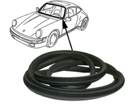 Front screen rubber seal. Porsche 911 / 964 - 96454122500 - 1685900500 Front screen rubber seal. Porsche 911 / 964 - 96454122500 - 1685900500