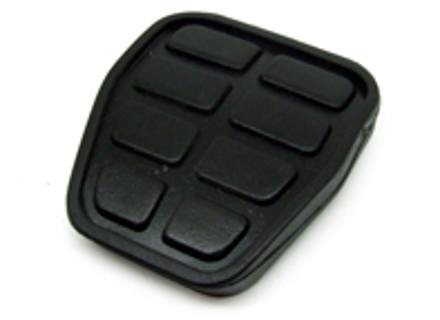 Rubber pedal for clutch or brake. Porsche 924S / 944 / 968 - 321721173