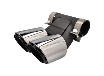 DesignTek Auspuff-Endrohre EXKLUSIV hochglanzpoliert für Porsche 982 / 982C - 982251187H, 982251187N, 982251187L, 982251187R, 982251187G, 982251187J, 982251187Q, 982251187K, 982251187P