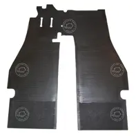 Front rubber base mat. Porsche 356B T6 / 356C LHD cars - 64455110106, 64455110105 - NLA55110106 Front rubber base mat. Porsche 356B T6 / 356C LHD cars - 64455110106, 64455110105 - NLA55110106